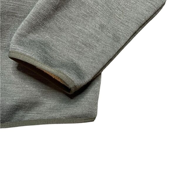 The North Face Patrol Sherpa Wool Blend Fleece Sweatshirt Top 1/4 Snap Size XL - Picture 6 of 13